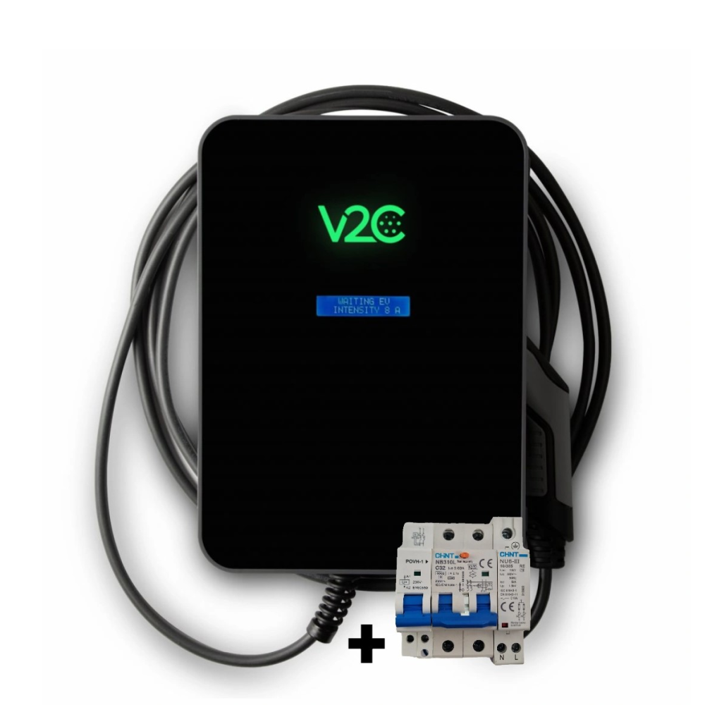 V2C TRYDAN C/ CABO 6A-32A MONOFÁSICO (7.4KW) C/ DLB